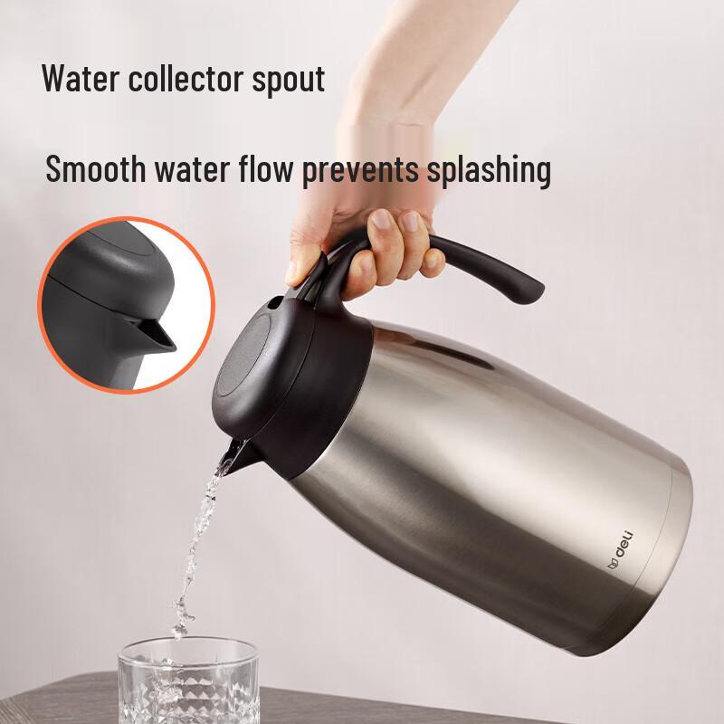 Deli Business 1.5L Stainless Steel Vacuum Thermos