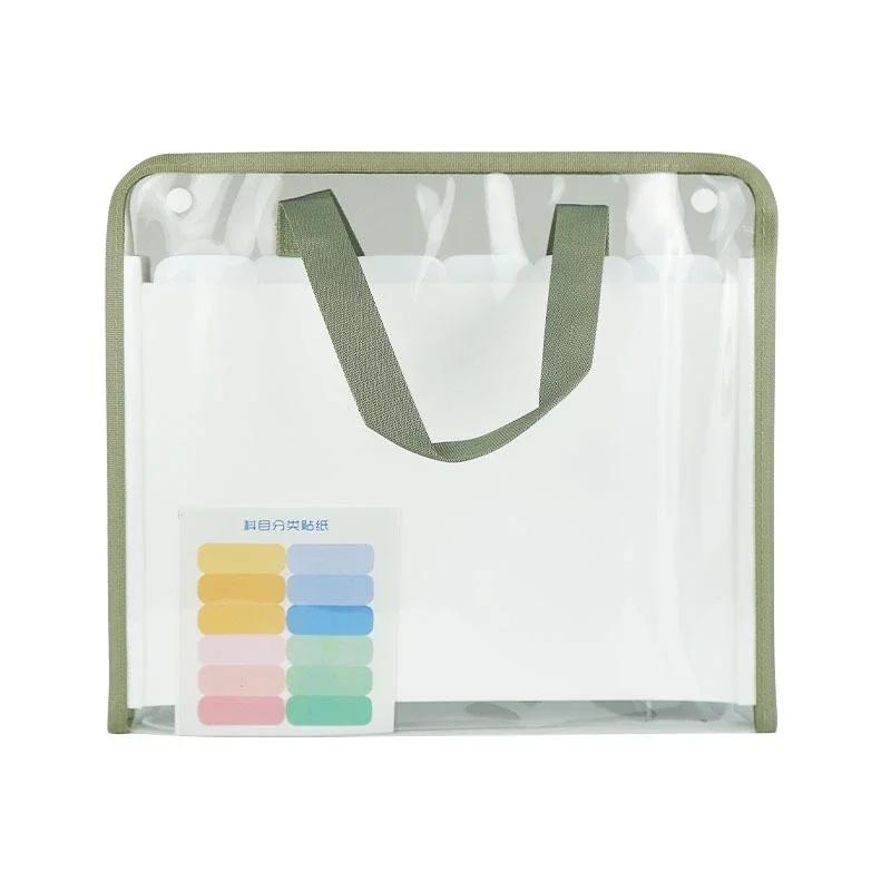 Папки-карманы формата А4, Портативная сумка-органайзер для бумаги, держатель для книг, пенал, сумки для хранения, папка-органайзер для документов