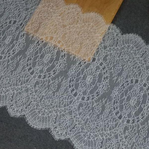 Кружевная ткань для ресниц 3 метра, белая и черная сетчатая пряжа, ресницы, кружевная отделка, одежда, юбка, кружевная ткань, одежда, украшение с вышивкой