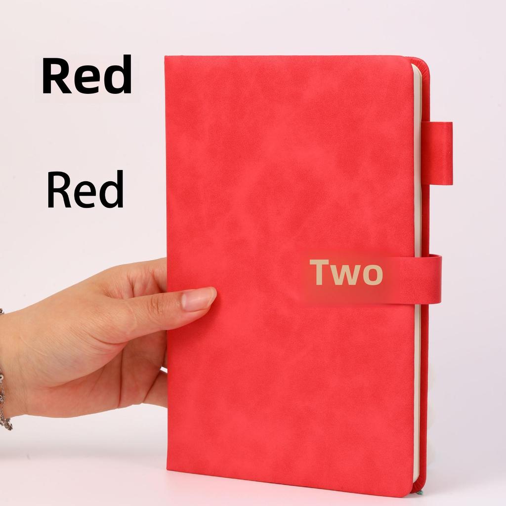 Персонализация офисного блокнота формата А5 с пряжкой-логотипом