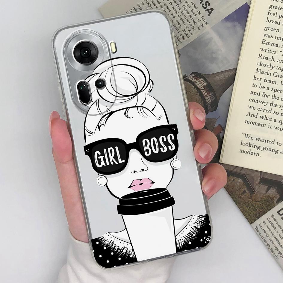 Для OPPO Realme C67 A3 12 Lite Pro+ Reno 11 Pro 5G задняя крышка крутая модные чехлы для девочек и мальчиков силиконовые мягкие супер противоударные прозрачные чехлы из ТПУ для OPPO