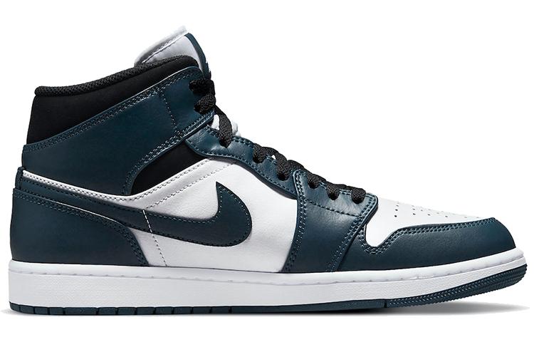 Air Jordan 1 Mid 'Armory Navy Dark Teal' 554724-411