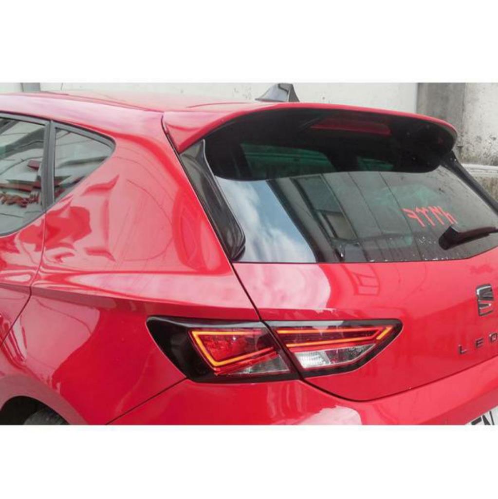 Seat Leon MK3 / 3.5 Спойлер Боковая накладка ОКРАШЕННАЯ - ЧЕРНЫЙ РОЯЛЬНЫЙ