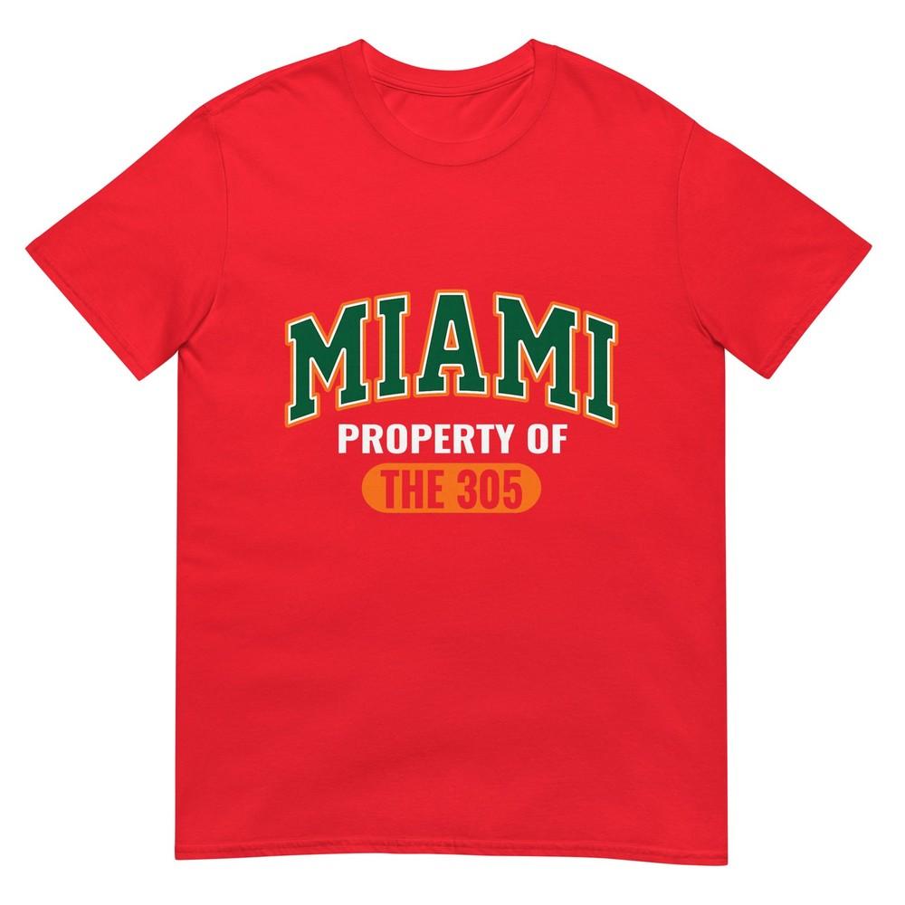 305 Miami Vibes Urban Style Miami Beach Graphic Design Tshirt