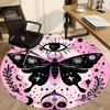 1pc Celestial Butterfly Carpet, Round Non Slip Durable Large Size Office Carpet, Suitable for Office