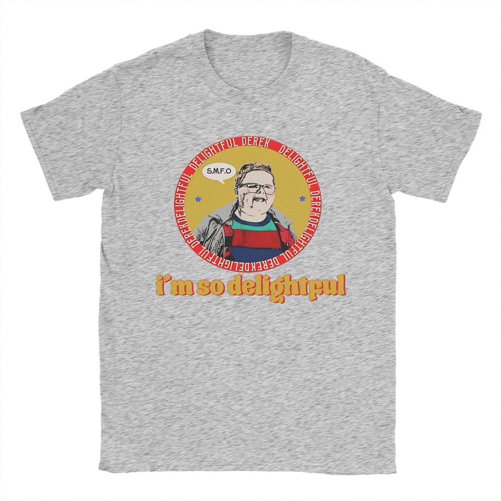 Printed Delightful Derek inspired T Shirt Unisex Round Neck Short Sleeve Clothing Cotton Summer Tops Shirts