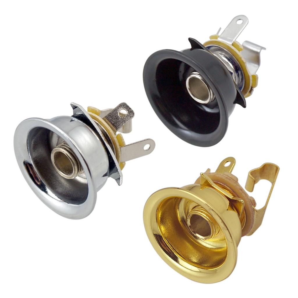 2025 ГОРЯЧЕЕ 6.35мм 1/4' Гнездо Jack Выходная Пластина для Telecaster TL Гитары Гитарные Запчасти Аксессуары