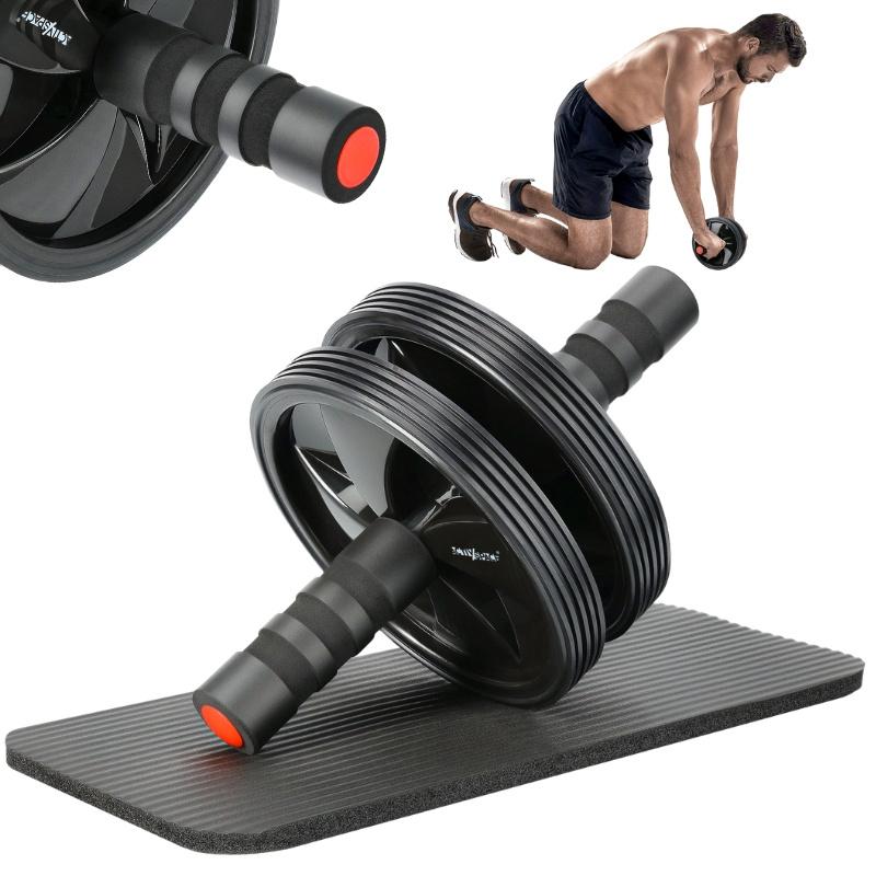 Ab Roller Wheel For Abdominal Muscle Exercises + Mat R01