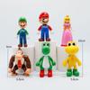 Набор Фигурок Super Mario 12 шт. Аниме Фигурки Игрушки для Детей Подарок на День Рождения Рождество Для Мальчиков Домашний Декор