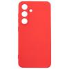 Etui Beline Silicone Do Galaxy S25, Czerwone