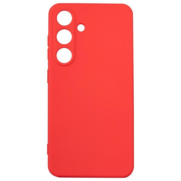 Etui Beline Silicone Do Galaxy S25, Czerwone