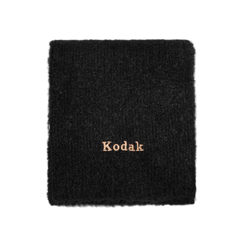 KODAK Apparel Вязаный шарф ЧЕРНЫЙ
