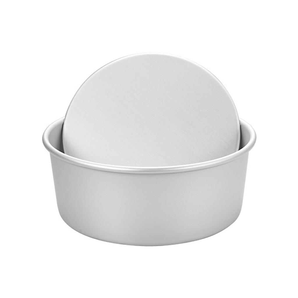 Cookie Cake Pans with Removable Bottom Aluminum Round NonStick Cake Mold Round Cake Tins Bakewares Bread Box Enduring