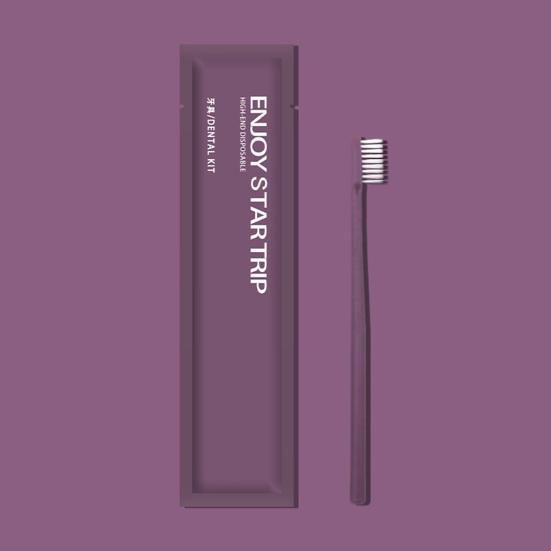 10Pcs Disposable Toothbrushes Individually Wrapped Soft Bristles Dental Care Disposable Travel Toothbrushes for Hotels Camping