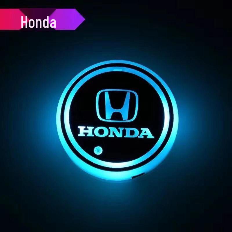 Светодиодная подсветка подстаканников, семь цветовых вариантов для интерьера Honda