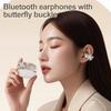 Спортивные Bluetooth 5.4 Наушники Беспроводные Вставные Наушники-клипсы Интеллектуальное Шумоподавление Наушники Бабочка Алмазная Пряжка Декор
