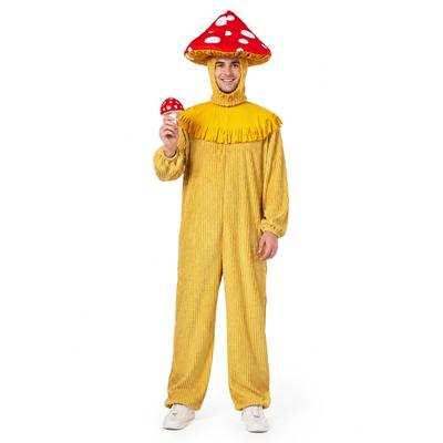 Adult Mushroom Costume Set Halloween Cosplay Outfit Forest Party Stage Performance