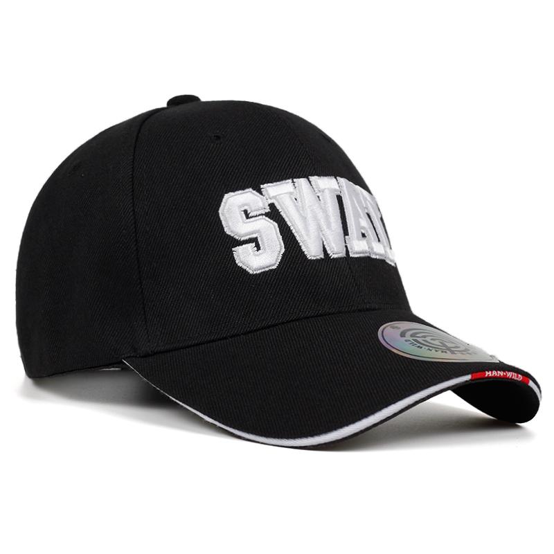 2021Новые модные бейсболки, брендовая кепка Swat Snapback, уличная хлопковая регулируемая бейсболка с вышивкой букв, шляпа для гольфа Gorras