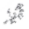 100Pcs Bag 9Types M3 Flat Head Stainless Steel SS304 Machine Countersunk Screw Bolt Fastener