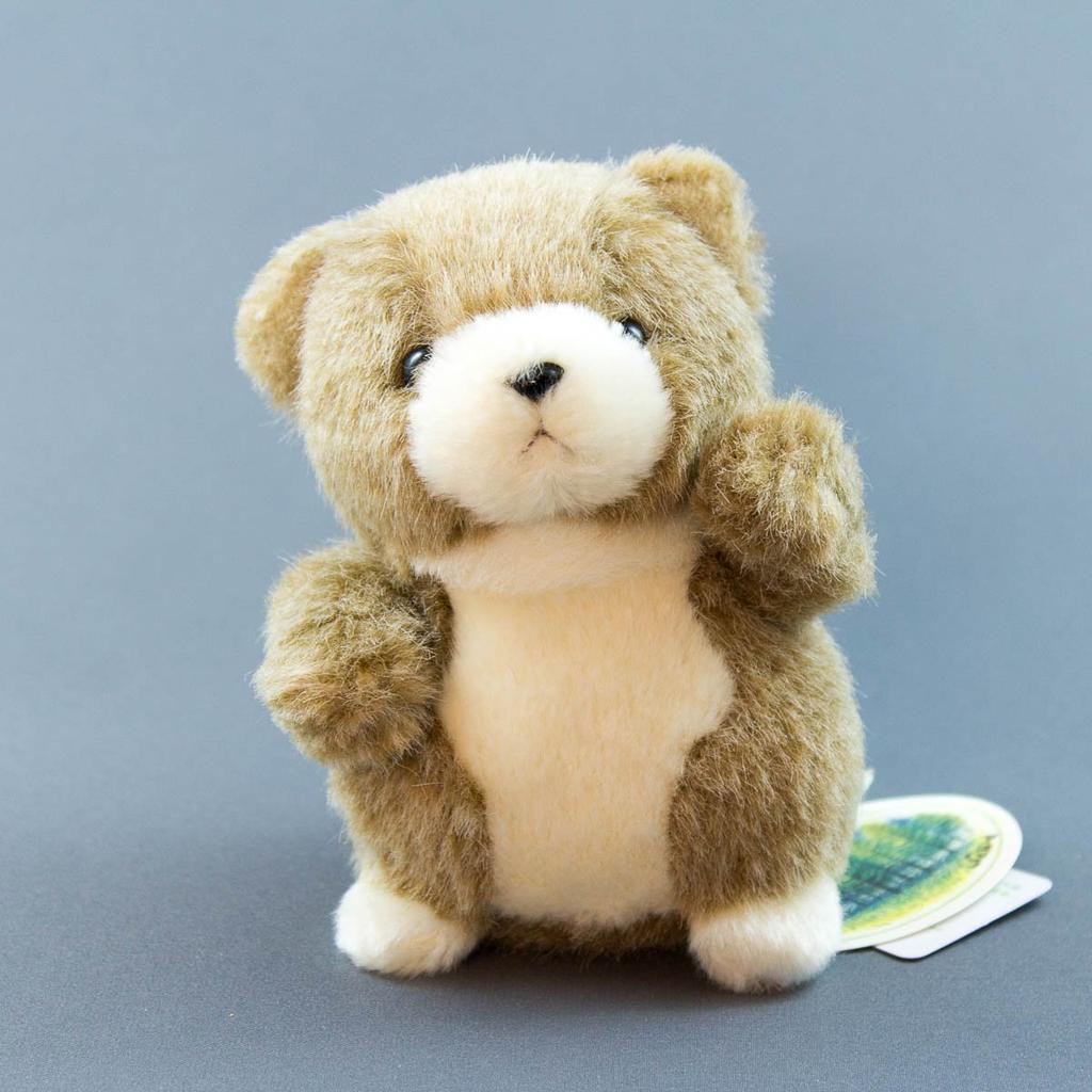 Bamboo Shoot Forest Friends Mini Bear Brown Plush Toy 85208