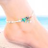 Bohemian Imitation Pearls Starfish Charms Bracelets Anklets for Women