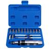 18PCS 12 Inch CRV Hand Impact Screwdriver Set Reversible Manual Impact Driver with Screwdriver