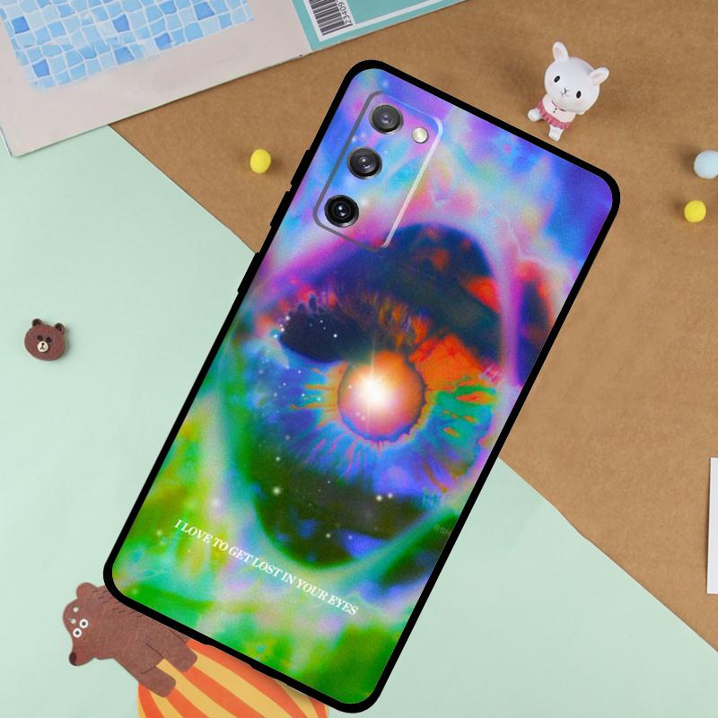 Hot Sell Spiritual Trippy Soft Case For Samsung Galaxy S25 Ultra S9 S10 S20 S22 S21 Plus S23 FE S24 Ultra Funda Cover