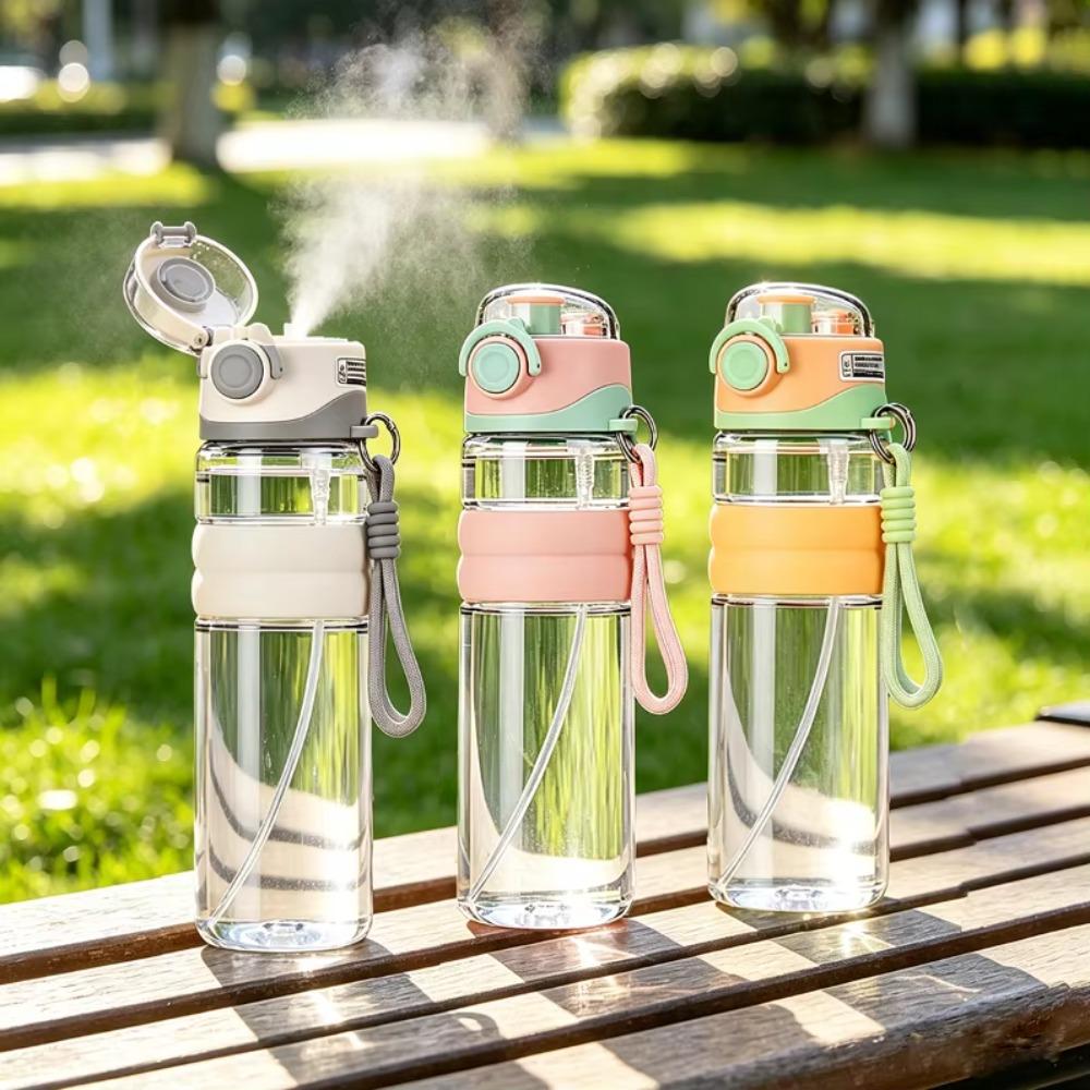 Large Capacity Sport Water Bottle Dual-Use Student Water Cup Outdoor Water Bottle  Gymnasium