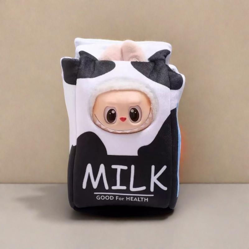Mini Plush Doll'S Instant Noodle Bucket Clothes or Korea Kpop Exo 15-17cm Labubu Idol V1 V2 Overalls Set Clothing Gift