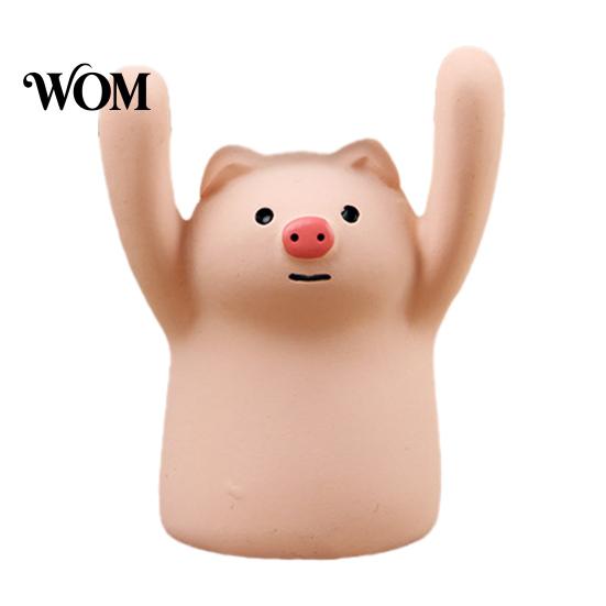 Card Display Holder Memo Holder, Resin Cartoon Animal Paper Photo Clip Stand, Business Notes Messages for Office Desk Organizer