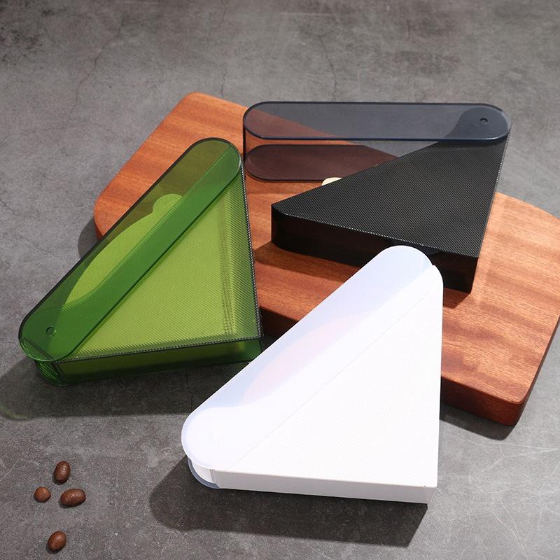 Держатель бумажного фильтра для кофе, подставка для хранения бумажного фильтра для кофе, АБС-крышка, коробка для хранения бумажного фильтра для кофе, кофейные принадлежности