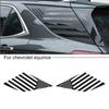 Black Rear Quarter Window Trim Sticker Decal For Chevrolet Equinox 2017+ US Flag
