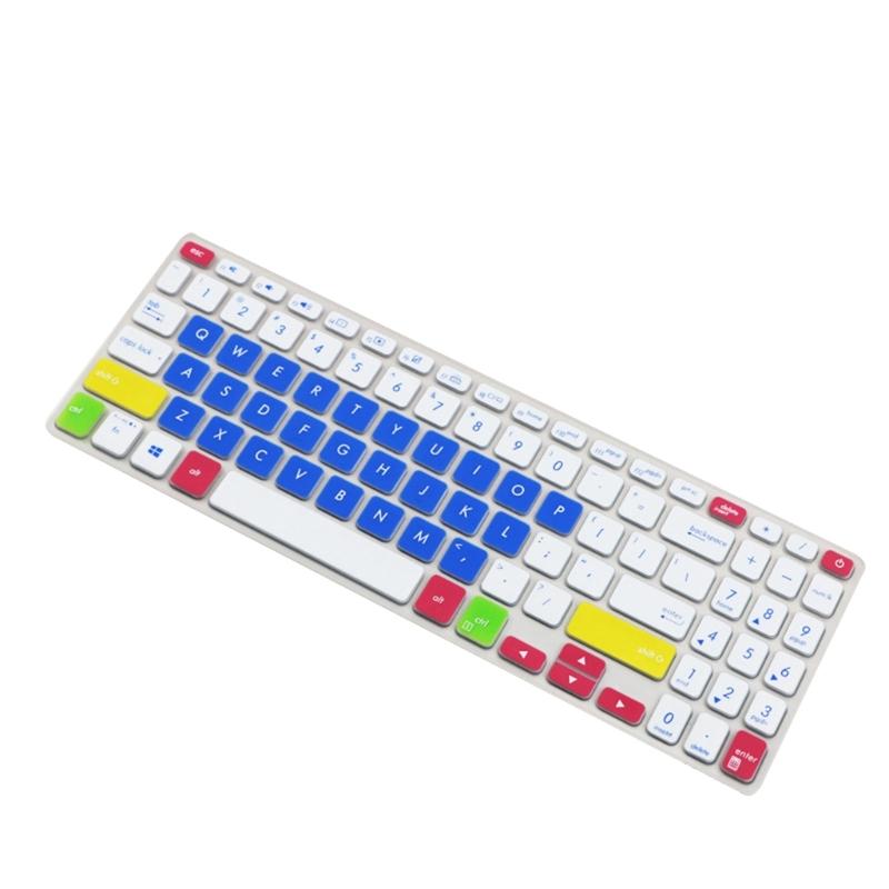 Силиконовые защитные чехлы для клавиатуры для ноутбука FL8700F S530UN, защищающие от пыли и пролитой жидкости, полупрозрачные