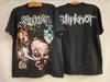 Винтажная футболка Slipknot с лицами участников 90-х Метал-группа XL Однострочный шов РЕПРИНТ