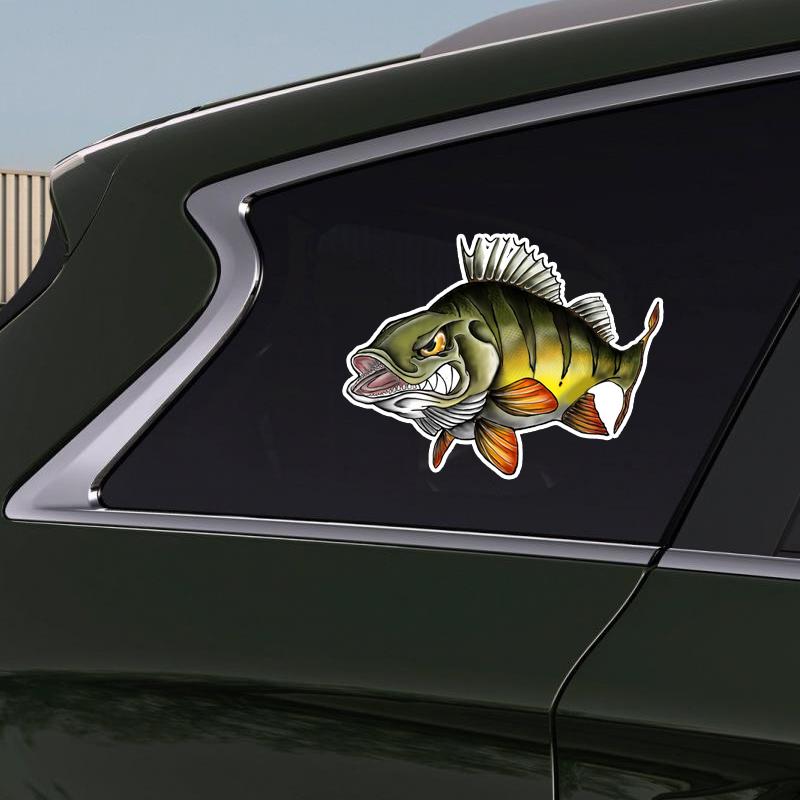 Для рыбалки наклейка с рыбой на автомобиль виниловая наклейка водонепроницаемые декоративные наклейки для автомобиля