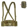 Army Military Tactical Molle Belt Special 1000D Nylon Paintball Battle Convenient Combat Girdle H-shaped Adjustable Soft Padded