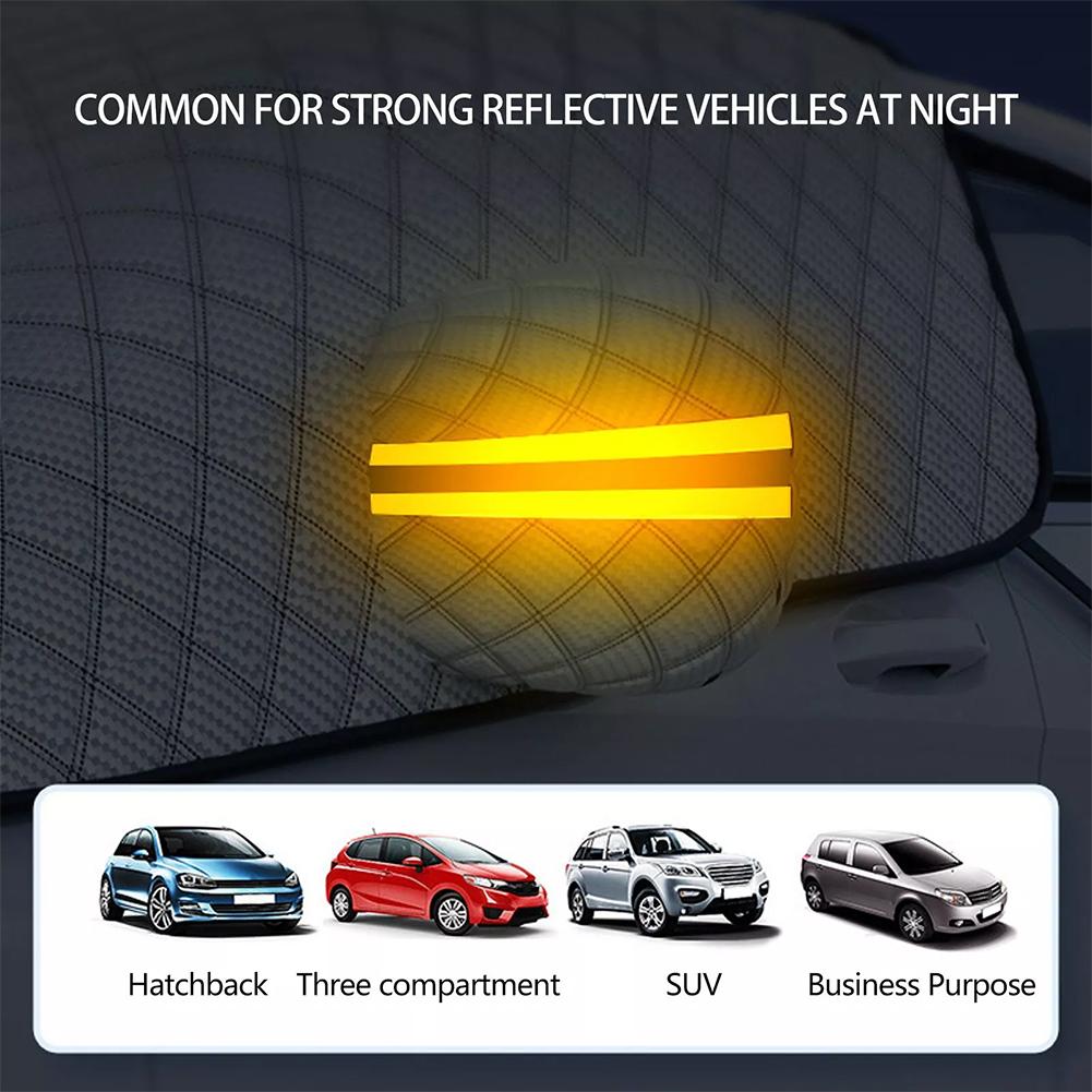 Автомобильный солнцезащитный козырек от снега и солнца, защита от солнца, передняя передача, снег, лобовое стекло от ветра, защита от мороза и передняя защита, удлиненный, утолщенный, зимний V1Q2