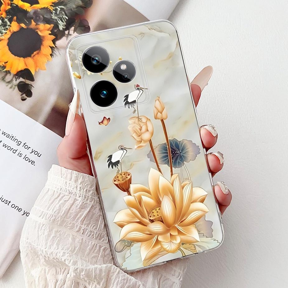 Чехол для Realme GT7 Чехол RealmeGT 7T Роскошный Популярный Расписной Чехол Мягкий Силиконовый Чехол для Телефона Для Realme GT 7 Pro GT7 T GT7T Fundas Сумки