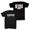 Винтажная Эпоха Уличная Одежда Топы Kmfdm Gerunisex Группа Индустриальный Метал Рок Оверсайз С Принтом Футболки Повседневные Свободные Короткий Рукав Унисекс