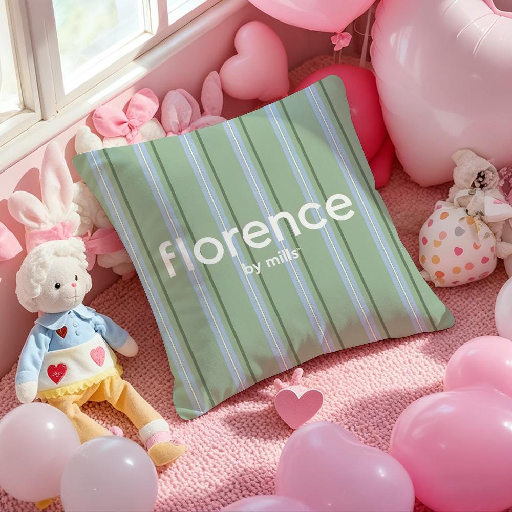 Модная Наволочка С Принтом Узора Подушки-Кушона Florence By Mills Для Подушек Дивана В Гостиной и Декора Спальни