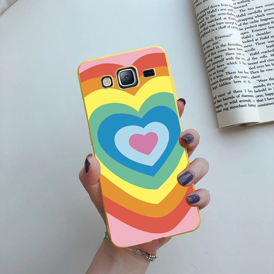 Силиконовый чехол подсолнух, конфетка, сердце для Samsung Galaxy Grand Prime Plus G530 G531 J2 Prime SM-G532F Чехол для телефона Coque Fundas