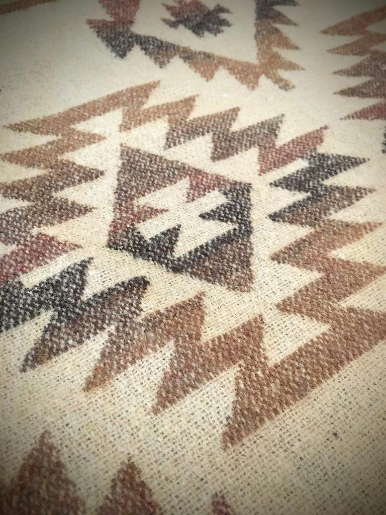 Ethnic Jacquard Thick Fabric Cotton Material Scraps Native Pattern Ortega Craft Materials Craft Supplies Handmade Bags Accessories Making Works Beige