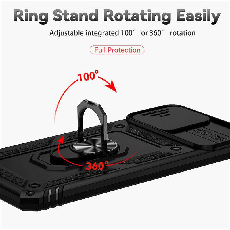 For Xiaomi 11 Lite Case Slide Camera Armor Phone Cases for Xiomi Mi11 Xiaomi Mi 11 Lite Ne 5g 11lite Light Car Holder Back Cover