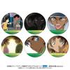 Detective Conan  Case Closed Detective Conan   Scene Trading Hologram Can Badge Heiji   Kazuha Collection Vol.4 1box6pcs