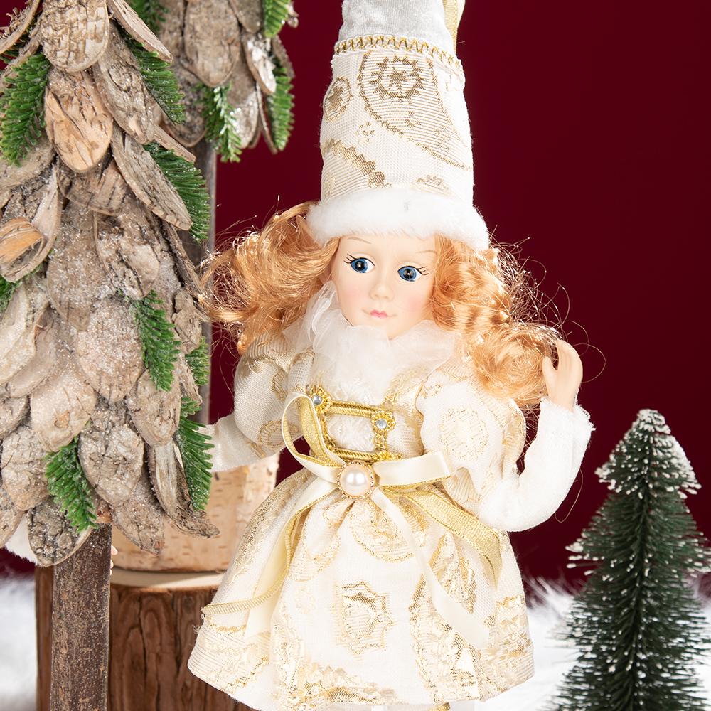 Elf 45cm Christmas Decoration 2024 Doll Toy Hanging Standing Decor Navidad Pendant Ornaments For Home New Year Gift For Kids