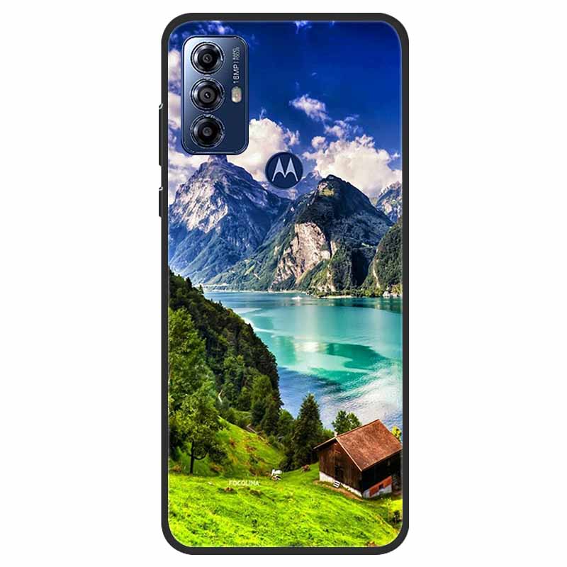 Чехол для Motorola Moto G Play 2023 Мягкий силиконовый задний чехол для Moto G Play 2023 Чехол GPlay 2023 Черная крышка для телефона