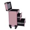 BYMAOCAR Beauty Salon Hair Styling Travel Make Up Case, Cosmetic Trolley Storage Organizer, For Beautician/ Hair Stylist