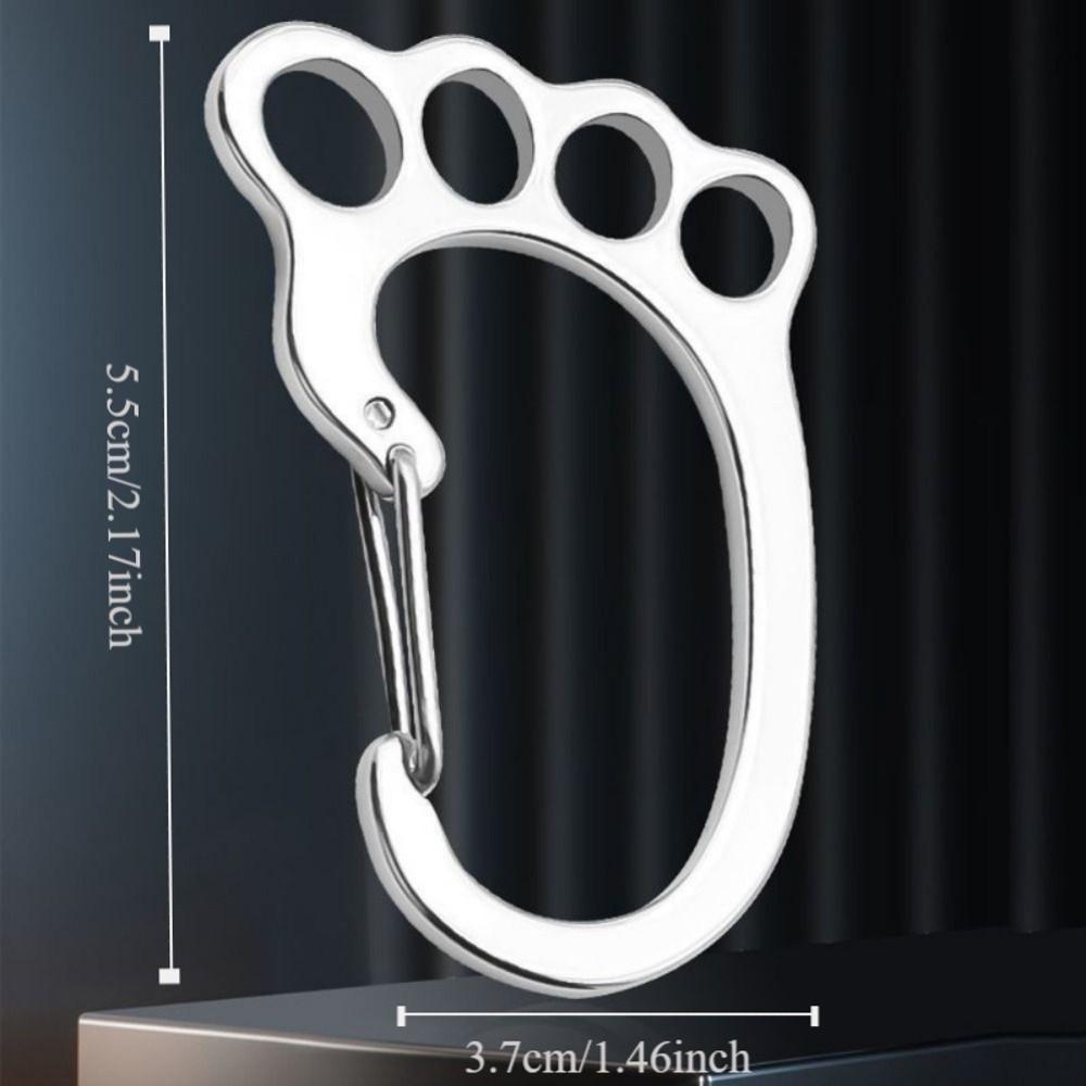 Multi-Ring Key Holder Easy Removal Key Ring Accessory Anti-Loss Key Ring  Multi-purpose Use