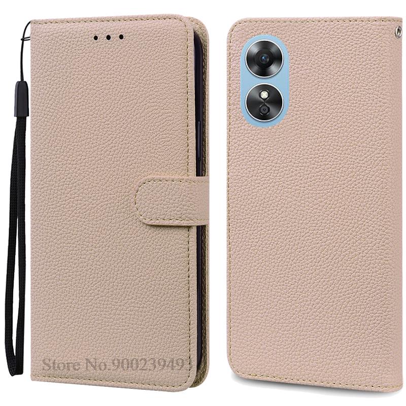 Для OPPO A17 чехол силиконовый кошелек кожаный флип-чехол для OPPO A17 чехол для телефона OPPO A17K OPPOA17 A 17 защитный чехол Coque Fundas