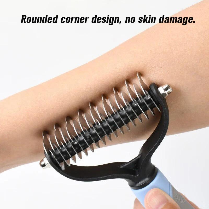 Щетка для удаления шерсти у домашних животных, средство для удаления колтунов у домашних животных, расчески для кошек, расчески для удаления шерсти, средства для ухода за собаками, средства для линьки